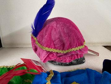 Pietenmuts Sinterklaasintocht - Diverse Kleuren beschikbaar voor biedingen