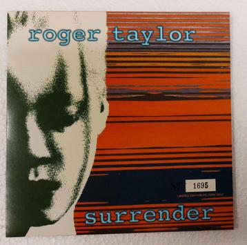 Roger Taylor Queen VINYL PICTURE DISC single 7" Surrender