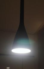 Unieke glazen lamp van Schuller, Ophalen, Gebruikt, Glas, Minder dan 50 cm