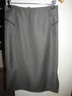 F431 Sarah Pacini mt 1 (36) nieuw rok grijs zwart lang, Kleding | Dames, Verzenden, Sarah Pacini, Nieuw, Maat 36 (S)
