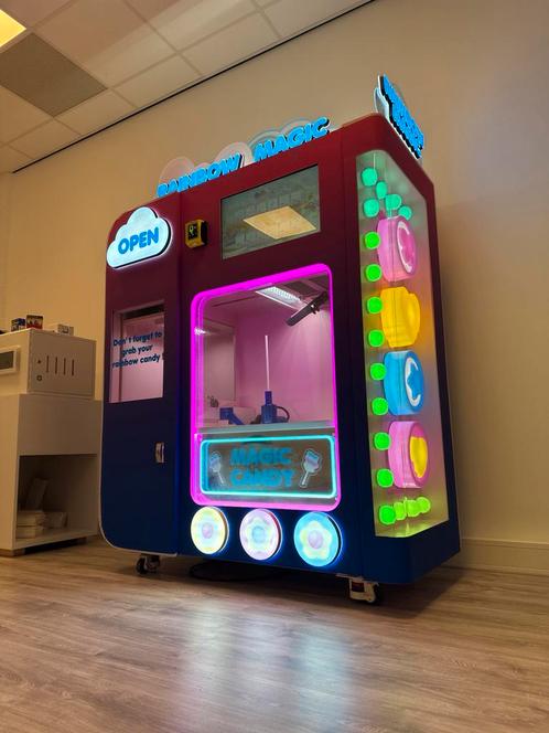Te koop: Full Automatische Suikerspinmachine Rainbow Magic, Verzamelen, Automaten | Overige, Nieuw, Ophalen