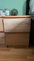 2x IKEA Nachtkastjes, Huis en Inrichting, Ophalen, Gebruikt, Met lade(s), 25 tot 50 cm