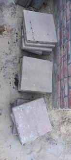 gratis 40 stoeptegels rood 30x30cm, Ophalen, Gebruikt, Overige typen, 10 m² of meer
