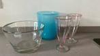 Set dutz vazen schalen, Huis en Inrichting, Overige kleuren, Ophalen of Verzenden, Minder dan 50 cm, Glas