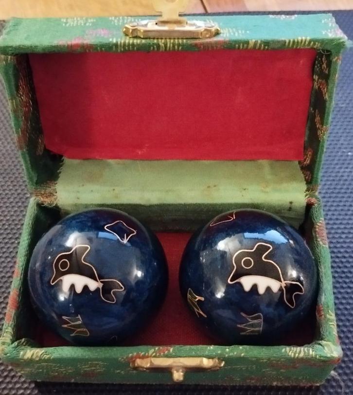 Meridiaan kogels met dolfijnen, Sport en Fitness, Gezondheidsproducten en Wellness, Nieuw, Overige typen, Ophalen of Verzenden