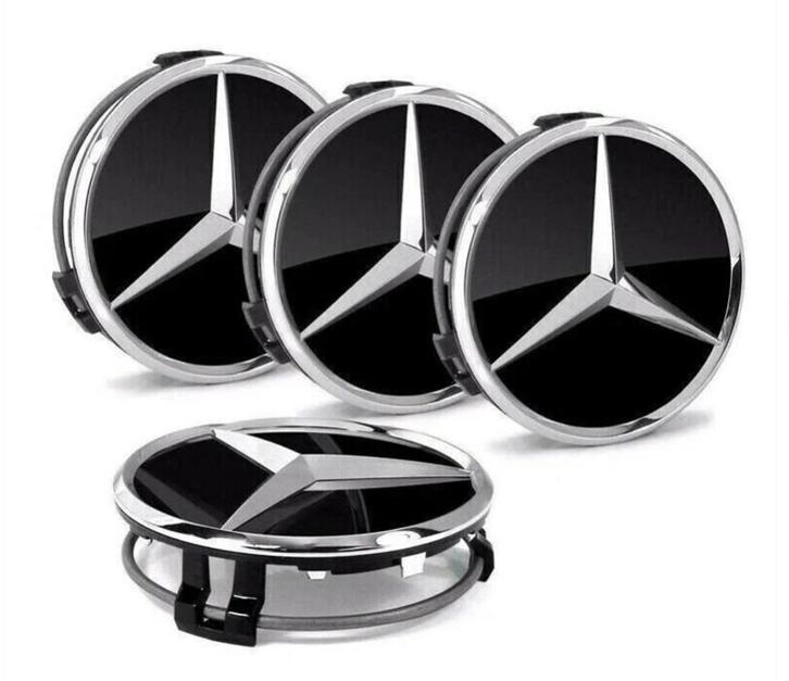 Mercedes Naafdoppen Nieuw 30%Korting€3,50 P.st.AMG€5,- P.st., Auto diversen, Wieldoppen, Nieuw, Verzenden