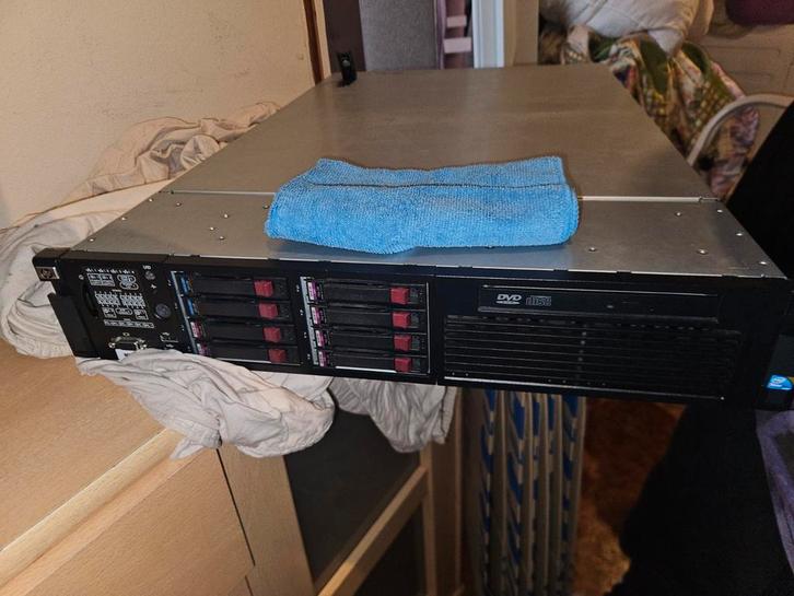 HP Proliant DL380 G6 Server, 1TBSSD 96GBRAM! zie foto config, Computers en Software, Servers, Zo goed als nieuw, 2 tot 3 Ghz, 1 TB of meer