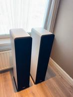 Teufel Ultima 40 - WIT, Zo goed als nieuw, 120 watt of meer, Front, Rear of Stereo speakers, Ophalen
