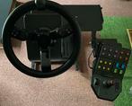 Logitech stuur met pendalen en saitek farm, Spelcomputers en Games, Ophalen, Zo goed als nieuw