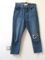 J11 MANGO HAVANA jeans broek blauw maat 34, Mango, Blauw, Ophalen of Verzenden, Zo goed als nieuw