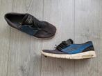 NIKE blauwe stoffen sneakers maat 42,5 ~ LG1402, Blauw, Nike, Ophalen of Verzenden, Sneakers of Gympen