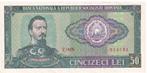 Roemenië, 50 Lei, 1966, XF, Postzegels en Munten, Bankbiljetten | Europa | Niet-Eurobiljetten, Los biljet, Ophalen of Verzenden