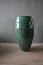 Vintage Groene Vaas Potterie Peter Selhorst 23 cm, Antiek en Kunst, Antiek | Vazen, Ophalen