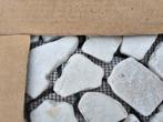 5 M2 wit mozaiek matjes 1 M2 antraciet, Nieuw, Wandtegels, 20 tot 40 cm, Ophalen