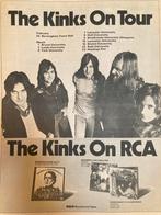 Paginagrote A3 advertentie KINKS tour, Ophalen of Verzenden