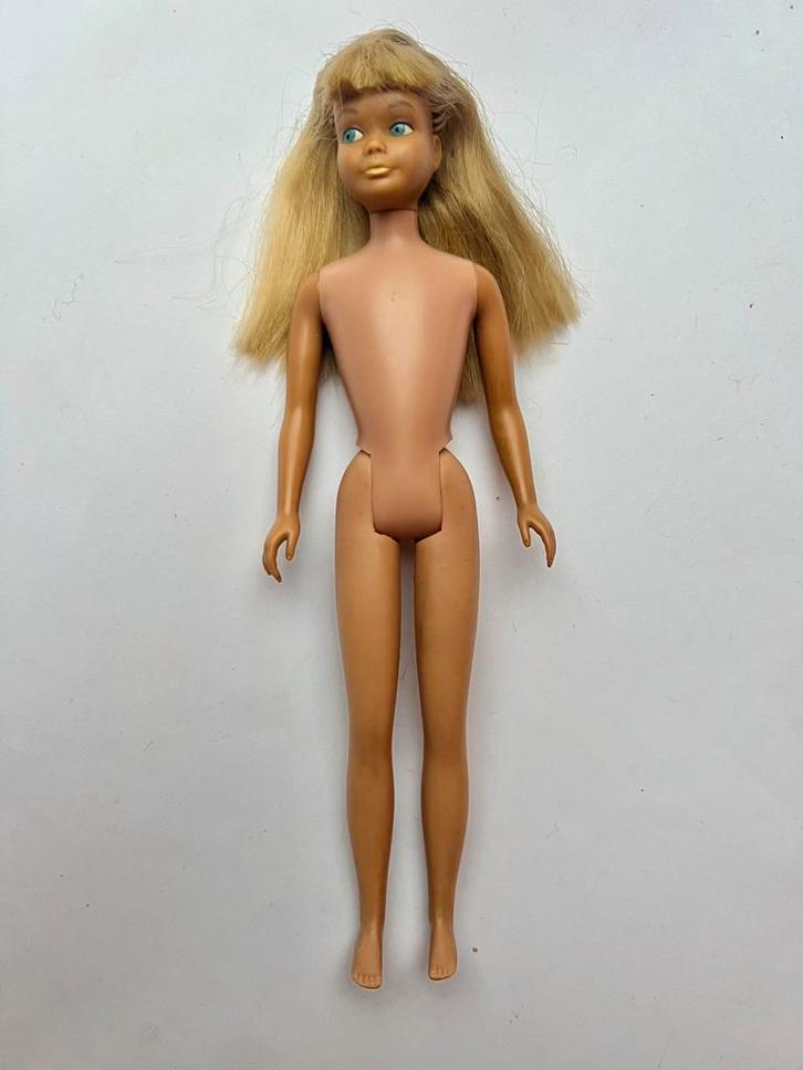 Barbie Skipper 1963 blond vintage, Verzamelen, Poppen, Zo goed als nieuw, Pop, Ophalen of Verzenden