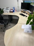 Voortman Bureau's, Huis en Inrichting, Bureaus, Ophalen, In hoogte verstelbaar, Gebruikt, Bureau