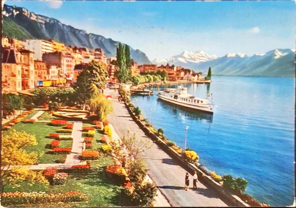 Montreux Zwitserland 1983, Ophalen of Verzenden, 1980 tot heden, Gelopen, Overig Europa