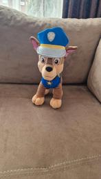 Paw patrol Chase, Kinderen en Baby's, Speelgoed | Knuffels en Pluche, Ophalen of Verzenden, Zo goed als nieuw, Hond