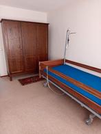 Zorgbed, Ophalen, 90 cm, Eenpersoons, Wit