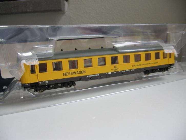 Liliput H0. DB schürzenwagen (gestroomlijnde) messwagon., Hobby en Vrije tijd, Modeltreinen | H0, Zo goed als nieuw, Wagon, Gelijkstroom