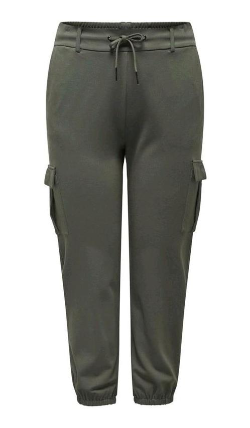 Groene cargobroek Cargoldtrash van Only Carmakoma Maat 54, Kleding | Dames, Grote Maten, Nieuw, Broek of Spijkerbroek, Groen, Ophalen of Verzenden