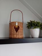 Riviera Maison Mand/Hurricane, Huis en Inrichting, Woonaccessoires | Schalen en Manden, Ophalen, Zo goed als nieuw, Rond, Riet