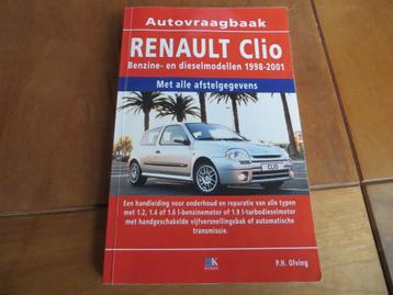 Vraagbaak Renault Clio benzine, Clio diesel 1998 - 2001 beschikbaar voor biedingen