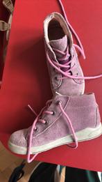 Pepino roze leren schoentjes maat 25 (soepele zool), Ophalen of Verzenden, Gebruikt, Meisje, Schoenen