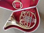 Hoorn -- enkele F-hoorn, Muziek en Instrumenten, Blaasinstrumenten | Hoorns, Ophalen of Verzenden, Gebruikt, F-hoorn, Met koffer
