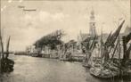 Veere Havengezicht met vissersschepen st 1913, Ophalen of Verzenden, Voor 1920, Gelopen, Zeeland