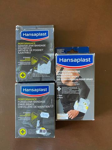 Hansaplast Sportcompressie Set, enkel en pols brace beschikbaar voor biedingen