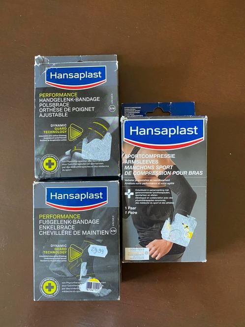 Hansaplast Sportcompressie Set, enkel en pols brace, Sport en Fitness, Gezondheidsproducten en Wellness, Nieuw, Overige typen