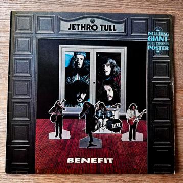 Jethro Tull Benefit LP Vinyl 1970 Germany Blues Rock beschikbaar voor biedingen