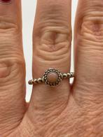 Z922 Pandora zilveren ring pink opal maat 17,25, Ophalen of Verzenden, X, Dame, Zilver