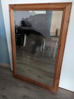 Spiegel met houten lijst, Ophalen, Gebruikt, Rechthoekig, Minder dan 100 cm