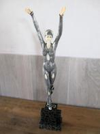 Dame naar Chiparus gieterij Etling Paris  hoogte 57 cm, Antiek en Kunst, Ophalen of Verzenden