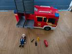 Playmobil Brandweerwagen met brandweerman en brandblusser, Ophalen of Verzenden, Gebruikt, Complete set