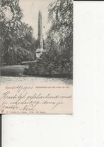 Rijswijk Gedenknaald aan den vrede van 1697 Foto Happel, Ophalen of Verzenden, Voor 1920, Gelopen, Zuid-Holland
