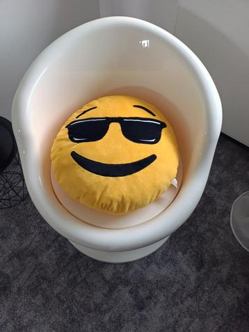 Ikea Popptorp Stoel - Wit en groen  beschikbaar voor biedingen