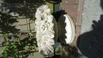 plantenbak beton vintage, Ophalen, Gebruikt, Minder dan 60 cm, Rond