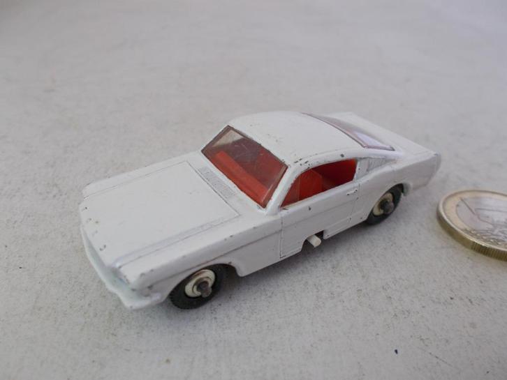 Lesney Matchbox No. 8-E FORD MUSTANG + STUURINRICHTING! Igst, Hobby en Vrije tijd, Modelauto's | 1:87, Zo goed als nieuw, Auto