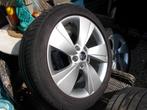 SKODA 17 INCH VELGEN MET ZOMERBANDEN OCTAVIA SUPERB YETI, Auto-onderdelen, Banden en Velgen, Ophalen, Banden en Velgen, 17 inch