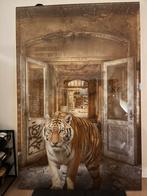 Glasplaat kunst 120x 80 cm, Antiek en Kunst, Ophalen of Verzenden