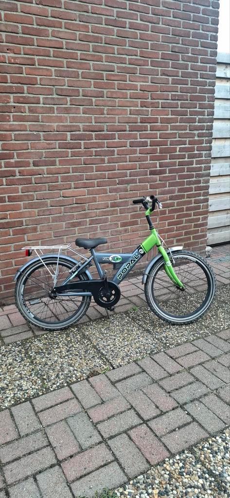 Popal kinderfiets, Fietsen en Brommers, Fietsen | Jongens, Gebruikt, 22 inch, Ophalen