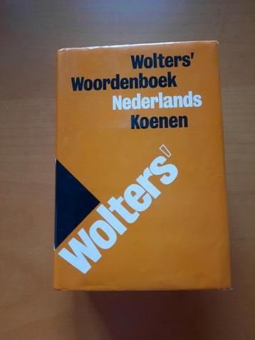 Wolters woordenboek Nederlands Koenen ZGAN 