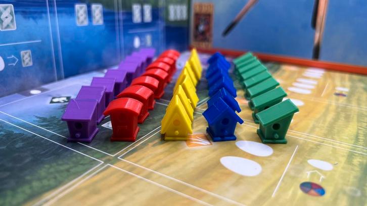 Wingspan speeltokens vogelhuisjes, Hobby en Vrije tijd, Gezelschapsspellen | Bordspellen, Nieuw, Ophalen of Verzenden