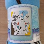 Disney Frozen Olaf fleece plaid., Verzamelen, Disney, Ophalen of Verzenden, Overige figuren, Nieuw, Kleding of Textiel