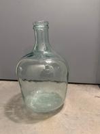 Grote glazen fles vaas, Ophalen, Zo goed als nieuw