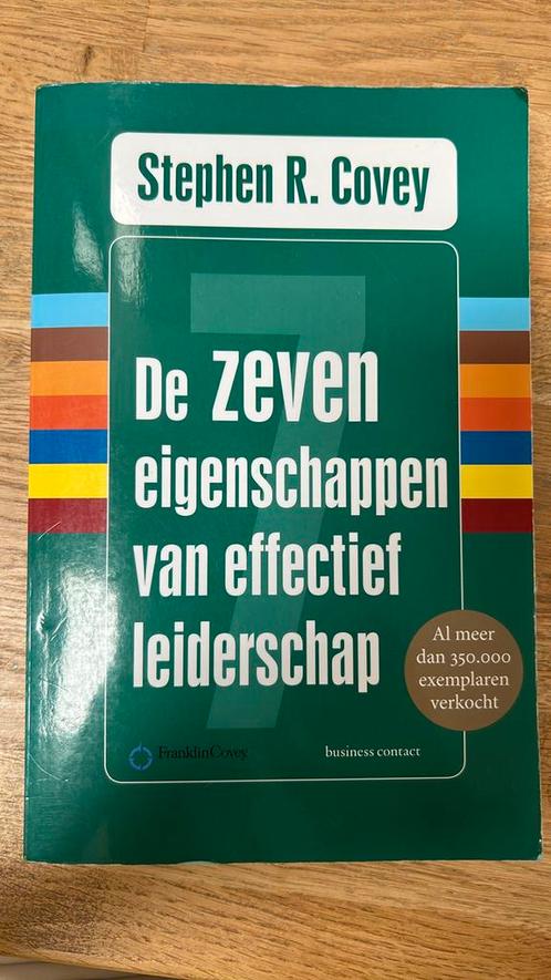 De zeven eigenschappen van effectief leiderschap, Boeken, Advies, Hulp en Training, Zo goed als nieuw, Ophalen of Verzenden